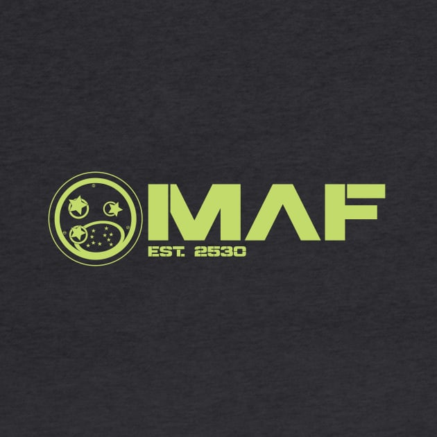 Magistracy Armed Forces (MAF) PT Shirt Stencil by EchoArc